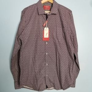 Bruno Milano Modert Fit Men's Button Up Size Large